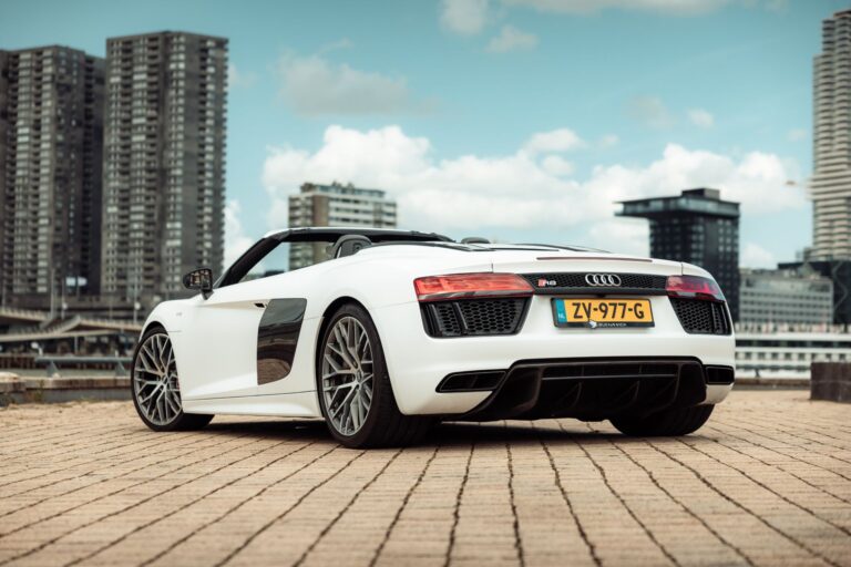 audi r8 spyder achteraanzicht
