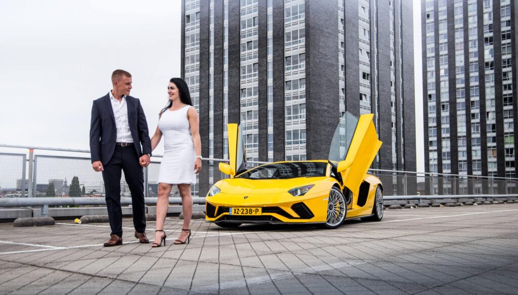 lamborghini aventador s buiten