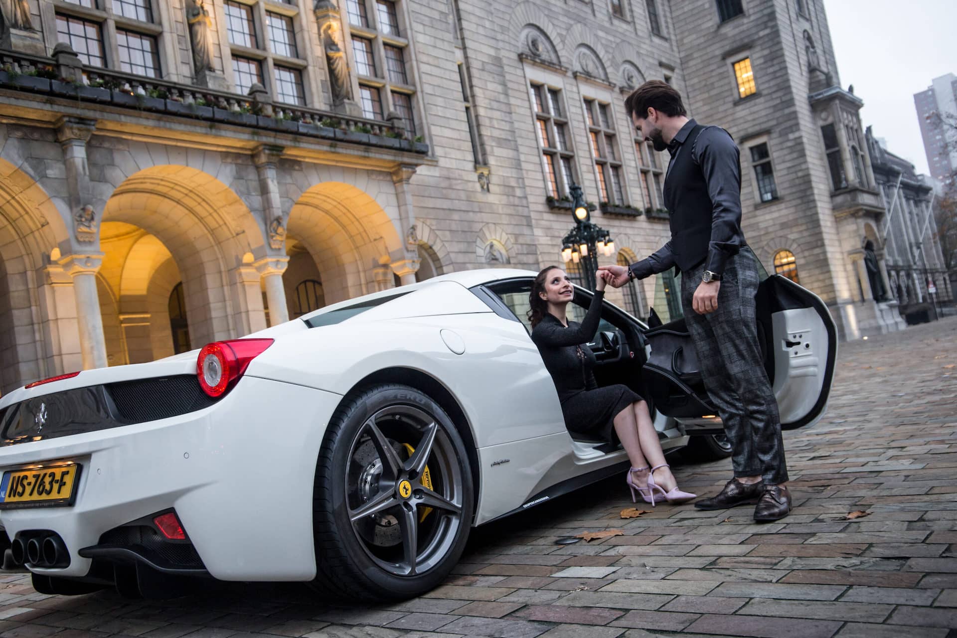 Ferrari 458 - wit