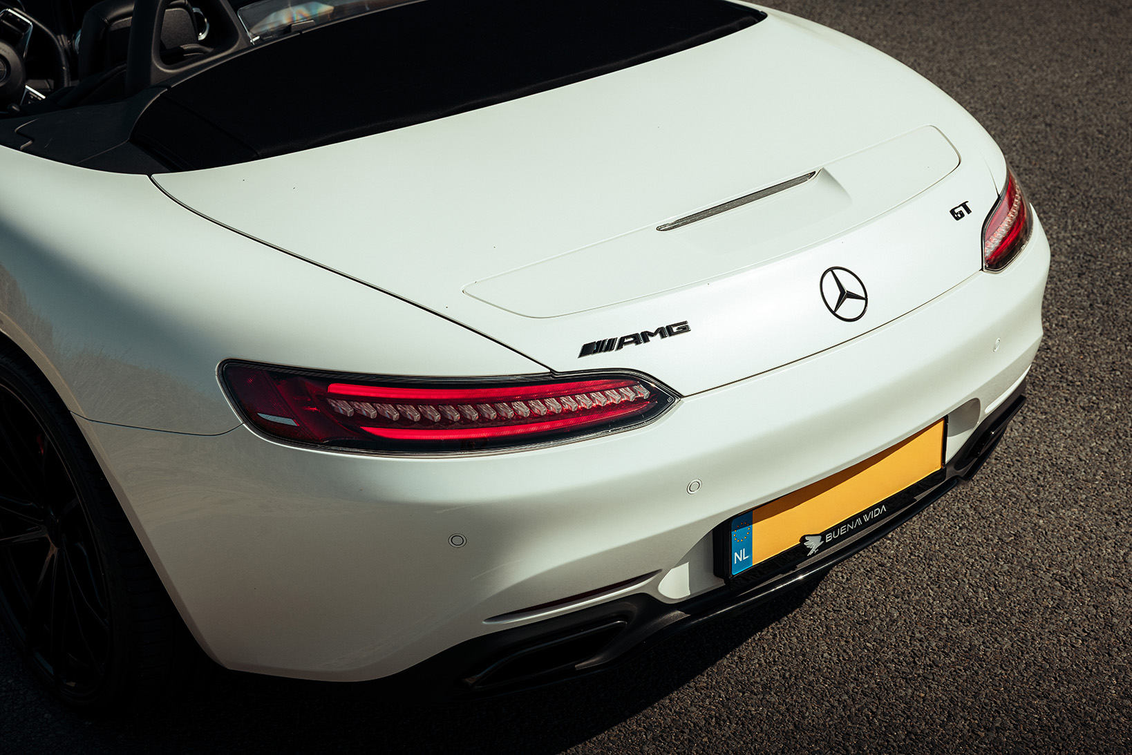 Mercedes AMG GTC wit kofferbak