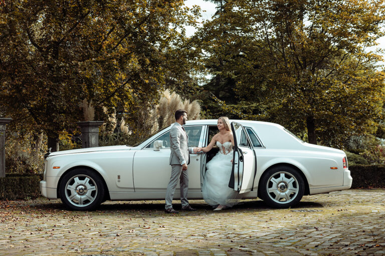 Rolls Royce Zijaanzicht deur open