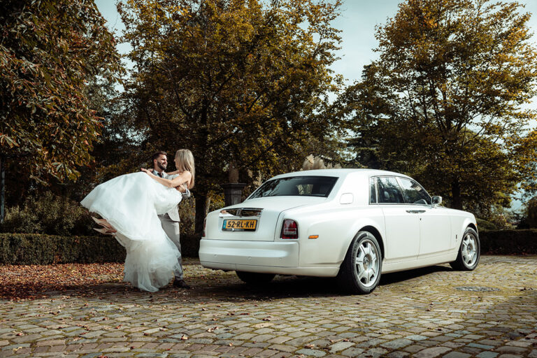 Rolls Royce achteraanzicht