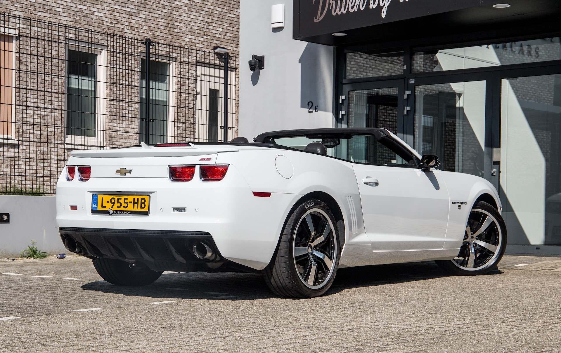 chevrolet camaro cabrio achteraanzicht