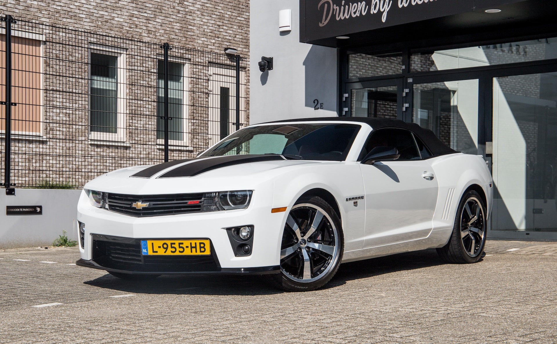 chevrolet camaro cabrio vooraanzicht