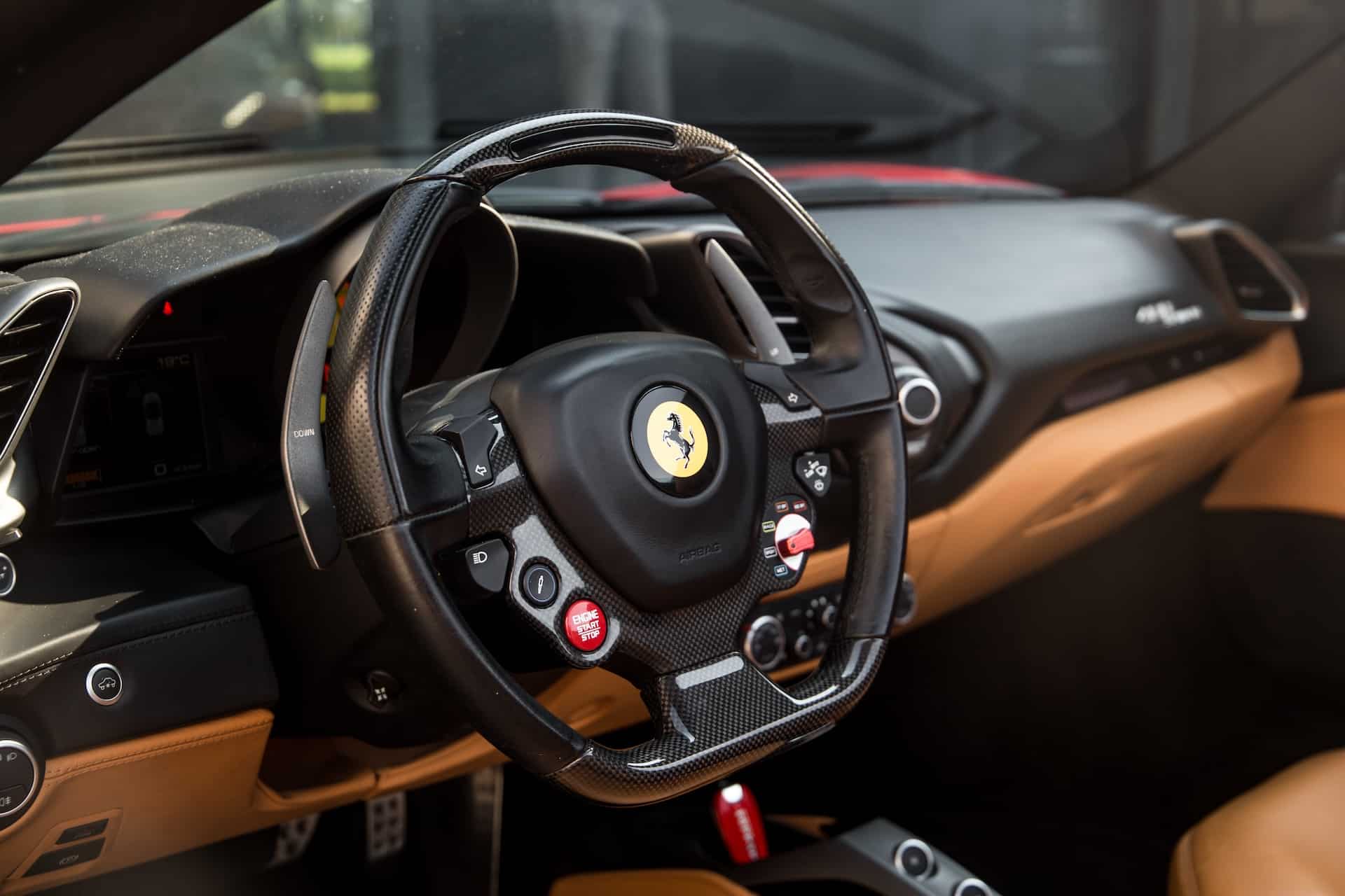 ferrari 488 spider stuur