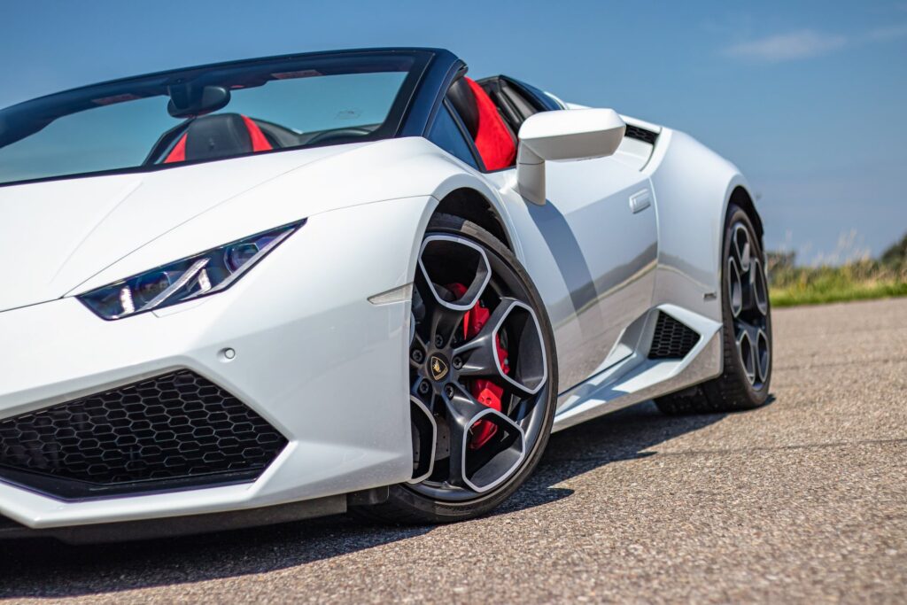 lamborghini huracan lp610 vooraanzicht