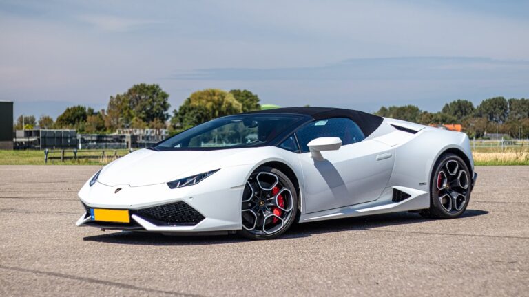 lamborghini huracan lp610 vooraanzicht dak dicht