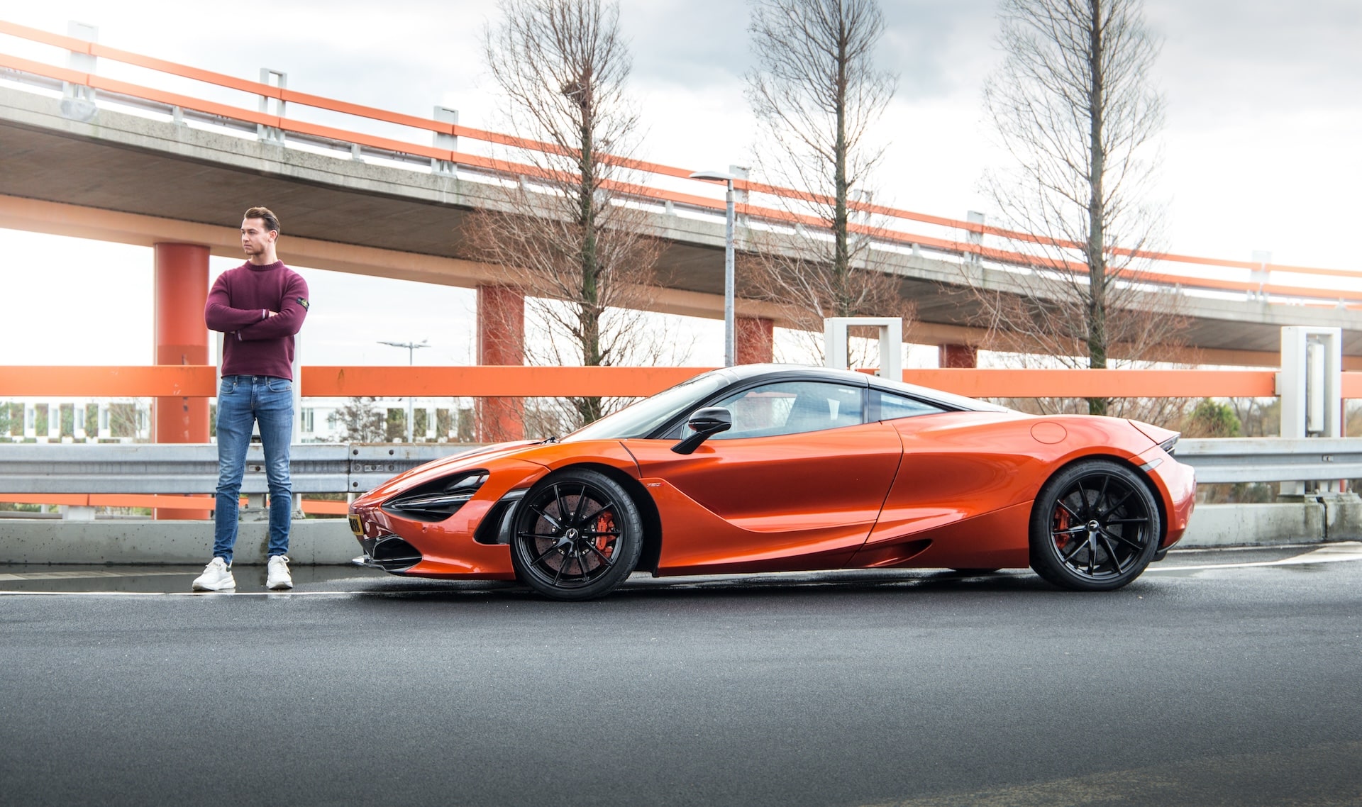 mclaren 720s zijaanzicht