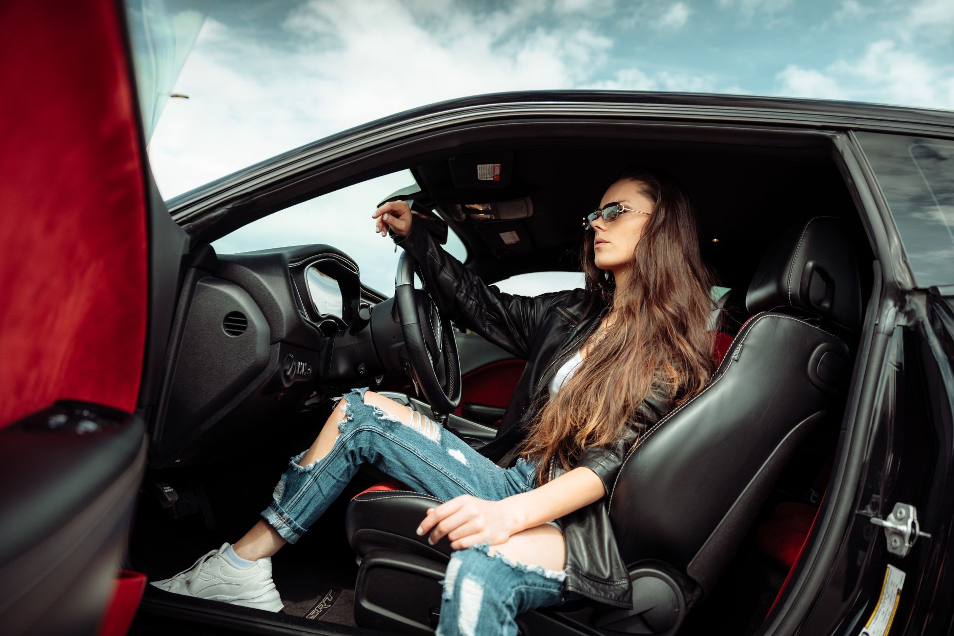 dodge challenger hellcat interieur 2