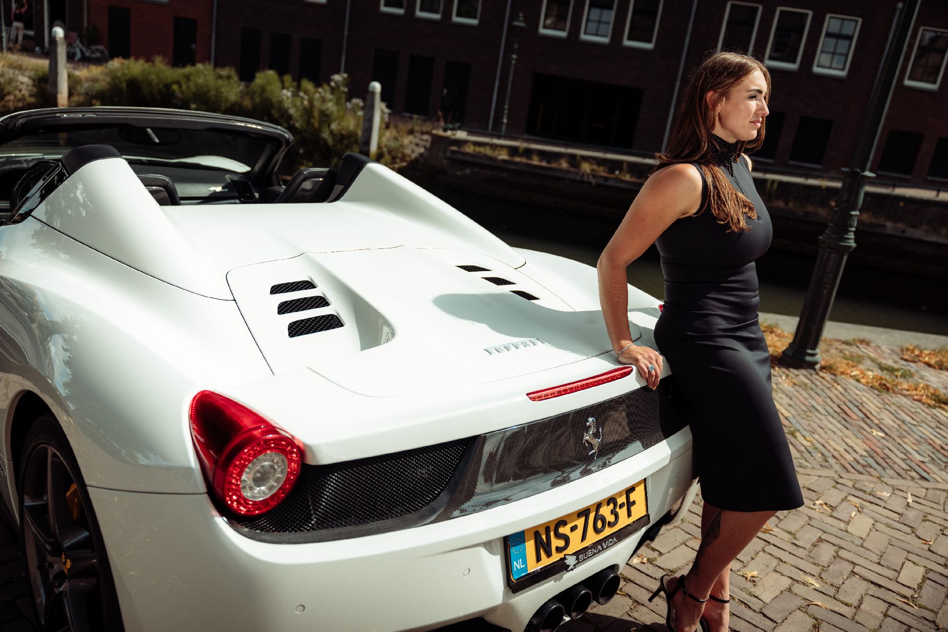 ferrari 458 spider achterkant