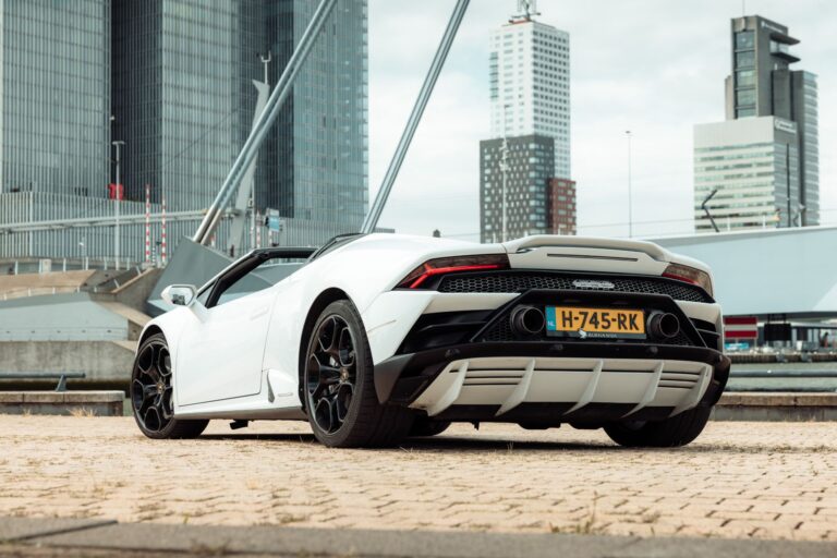 lamborghini huracan evo spyder achteraanzicht