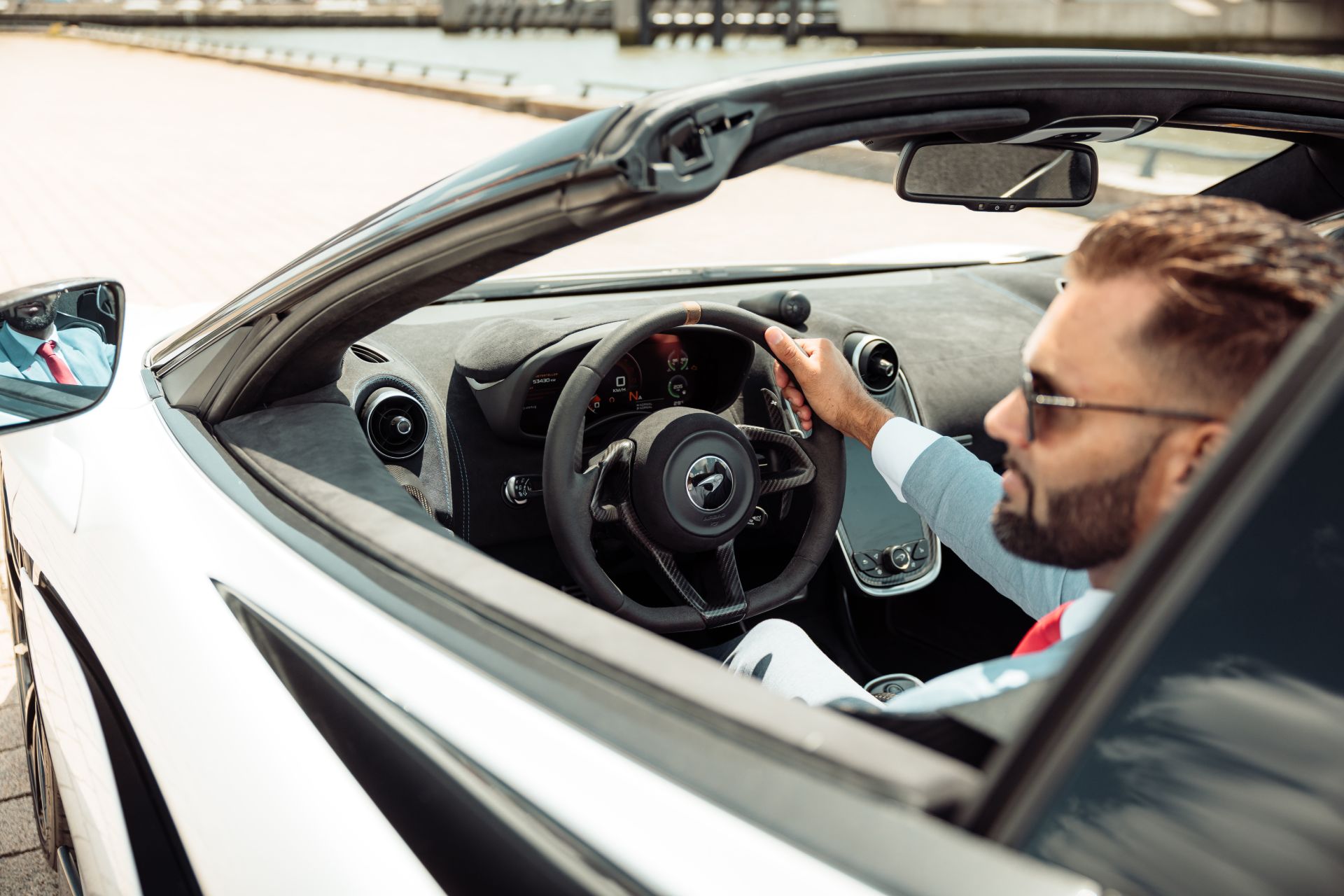 mclaren 600 lt zijaanzicht detail