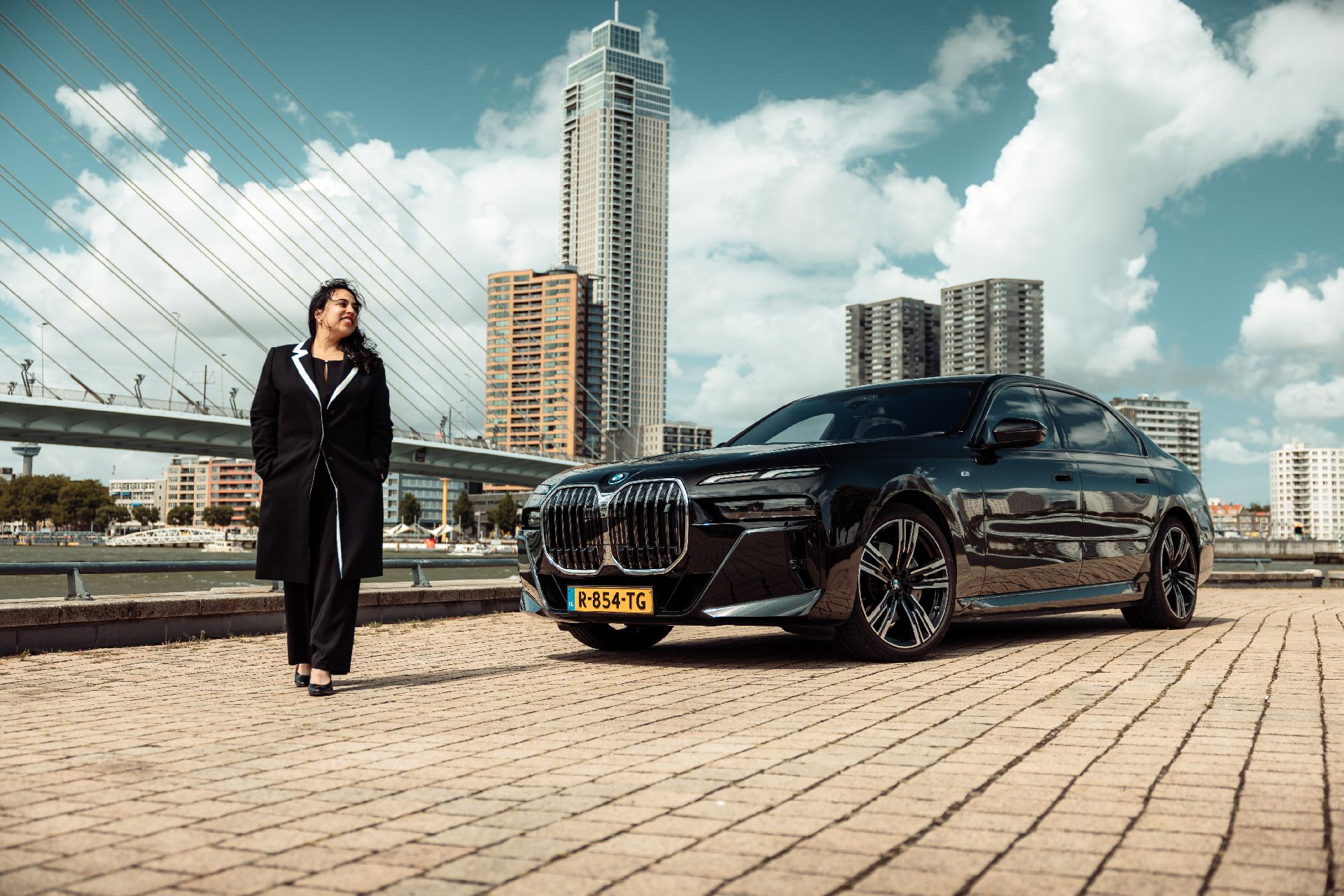 bmw i7 vooraanzicht