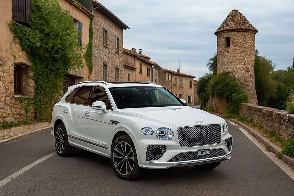 Bentley Bentayga vooraanzicht