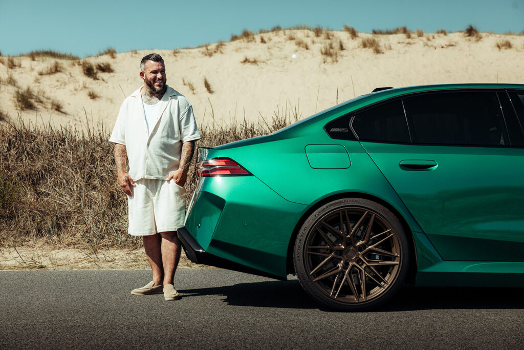 BMW M5 achterzijde