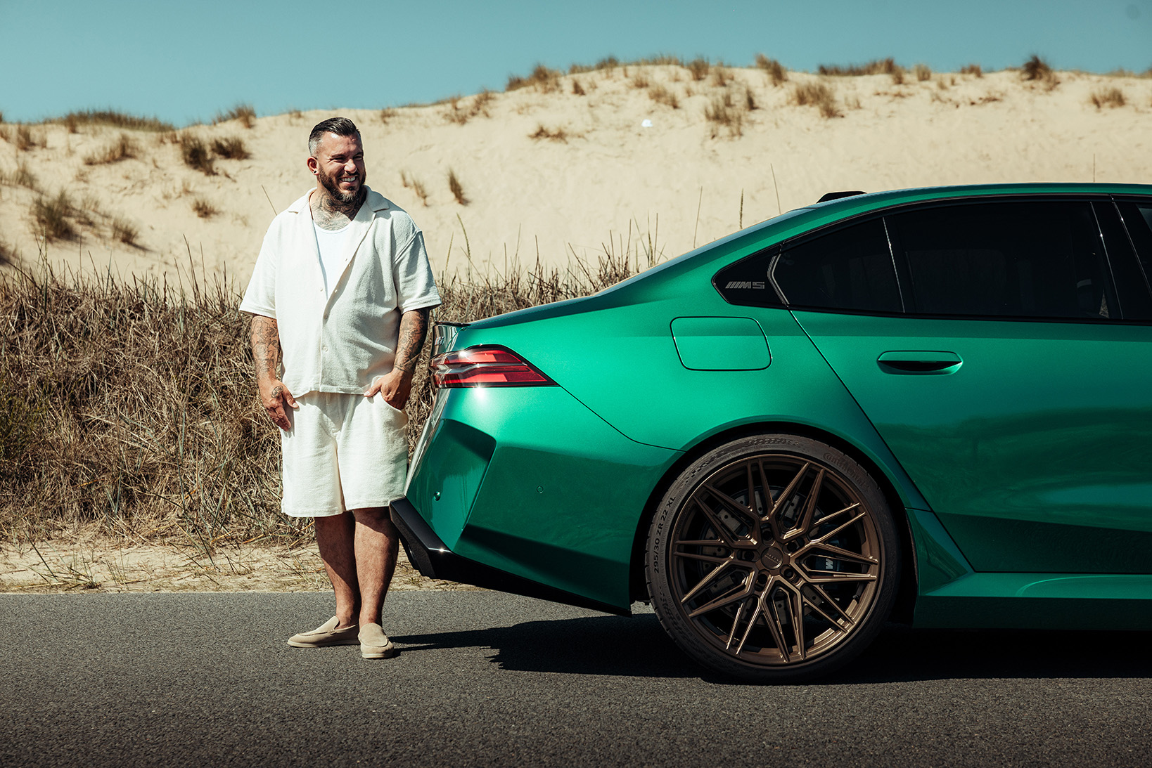 BMW M5 achterzijde