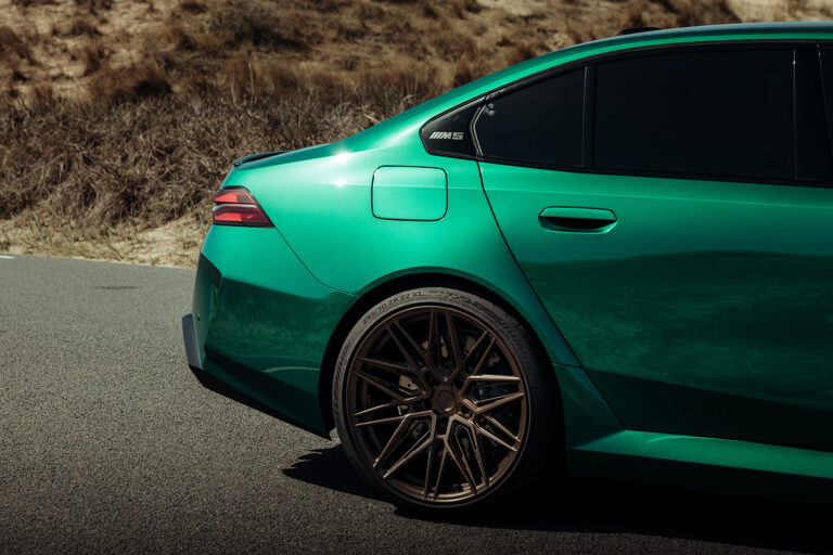 BMW M5 achterzijde