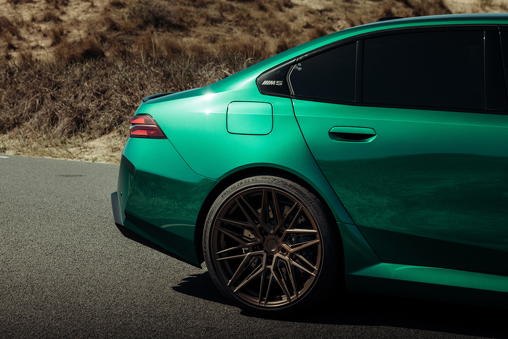 BMW M5 achterzijde