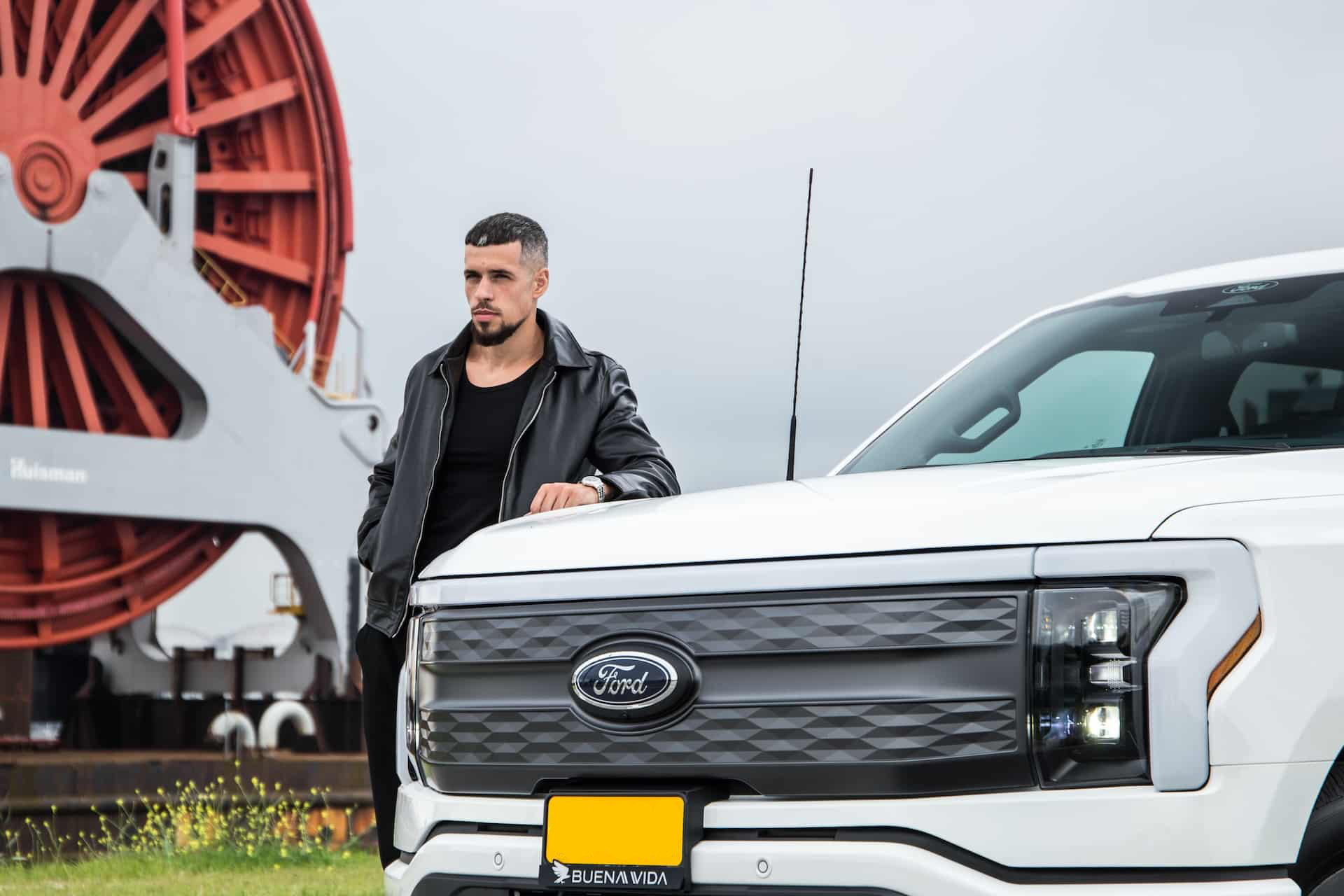 Ford F-150 Lightning motorkap